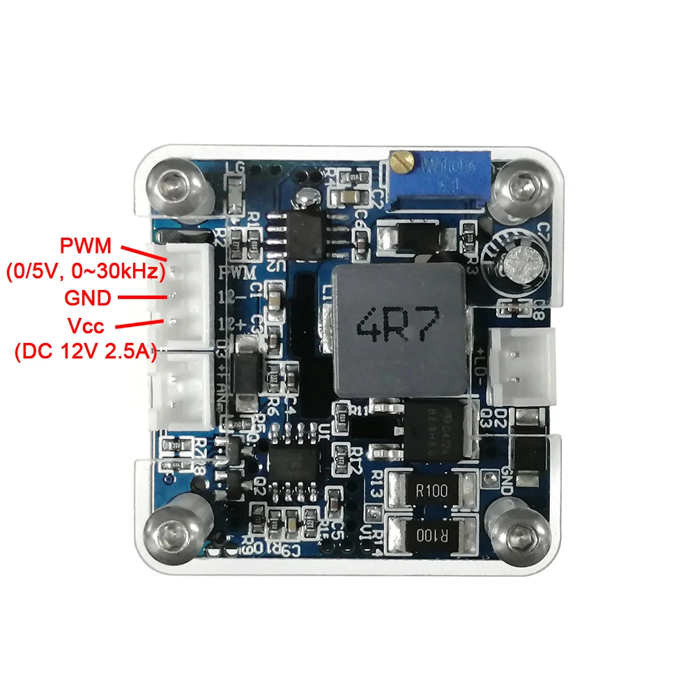  Профессиональный лазерный гравировальный модуль 450nm 5W/20W с фиксированным фокусным расстоянием высокой мощности модуляцией