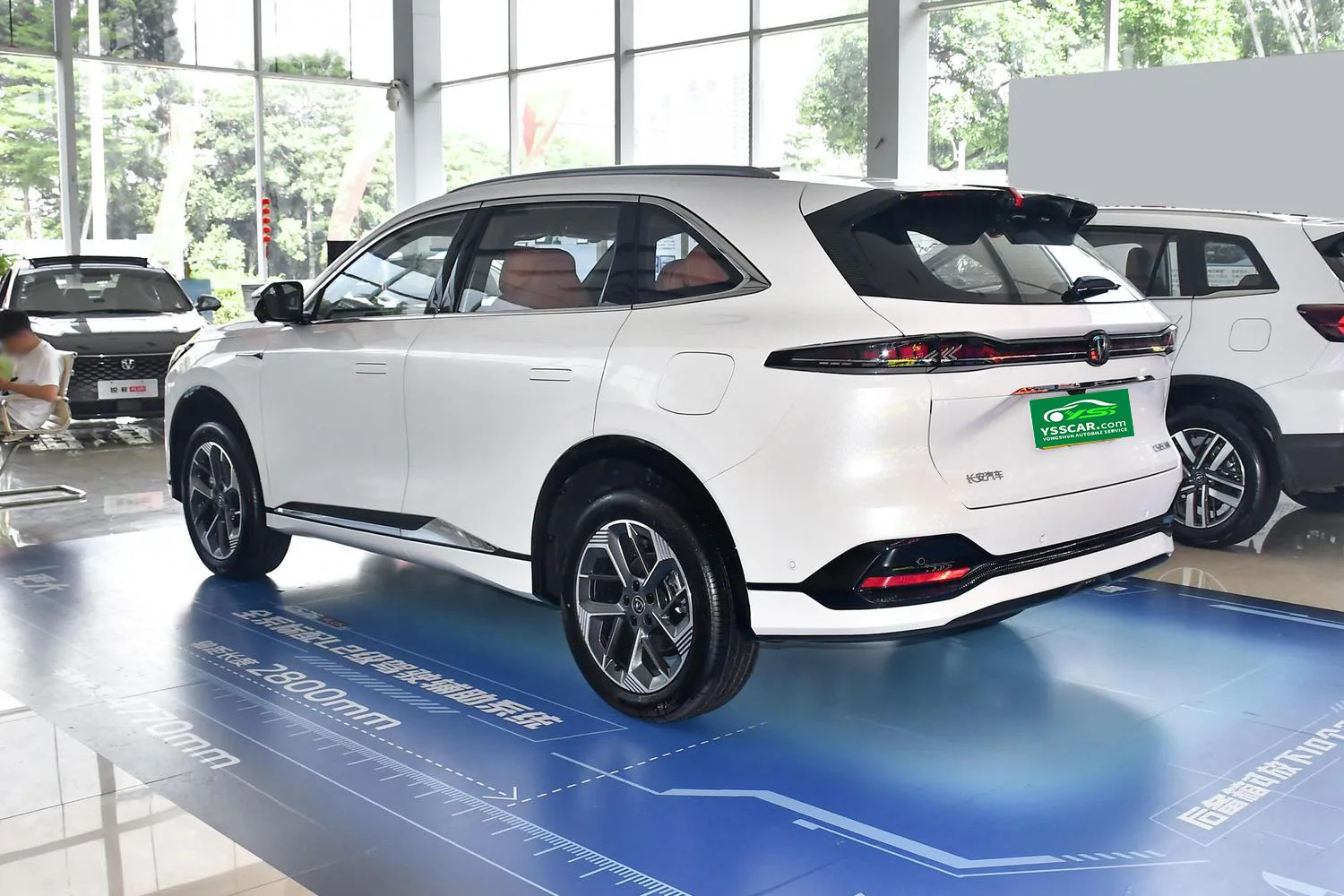 2025 Changan CS75 Plus 4-го поколения внедорожник с левым рулем 1 5 т роскошный автомобильный комплект газового топлива б/у автомобиль