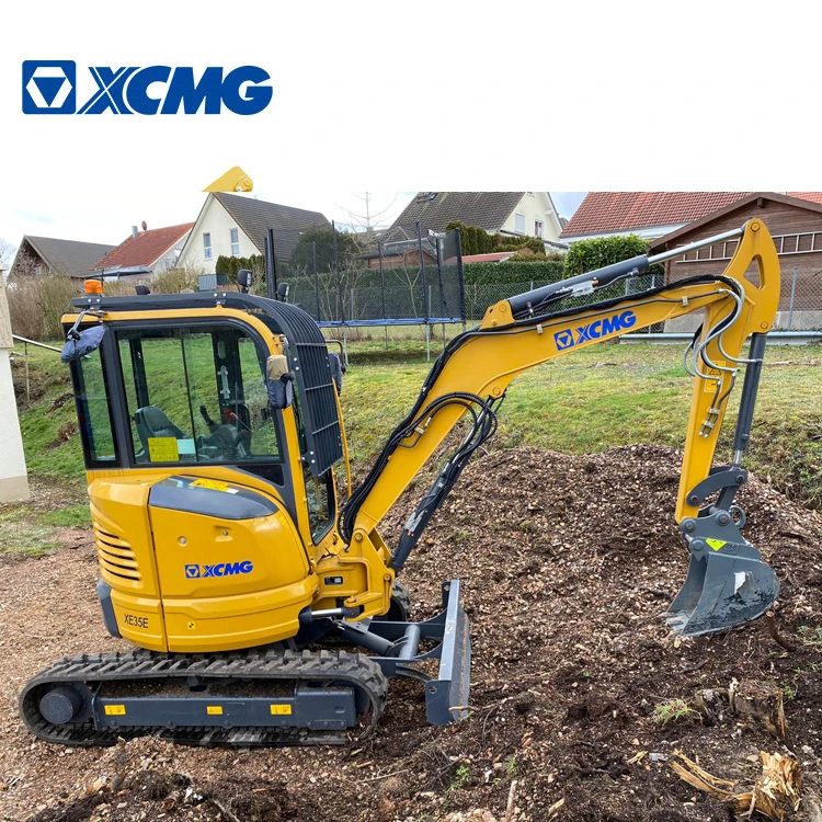 XCMG Official Manufacturer XE35E 4 Ton Backhole Mini Excavator with yanmar Engine