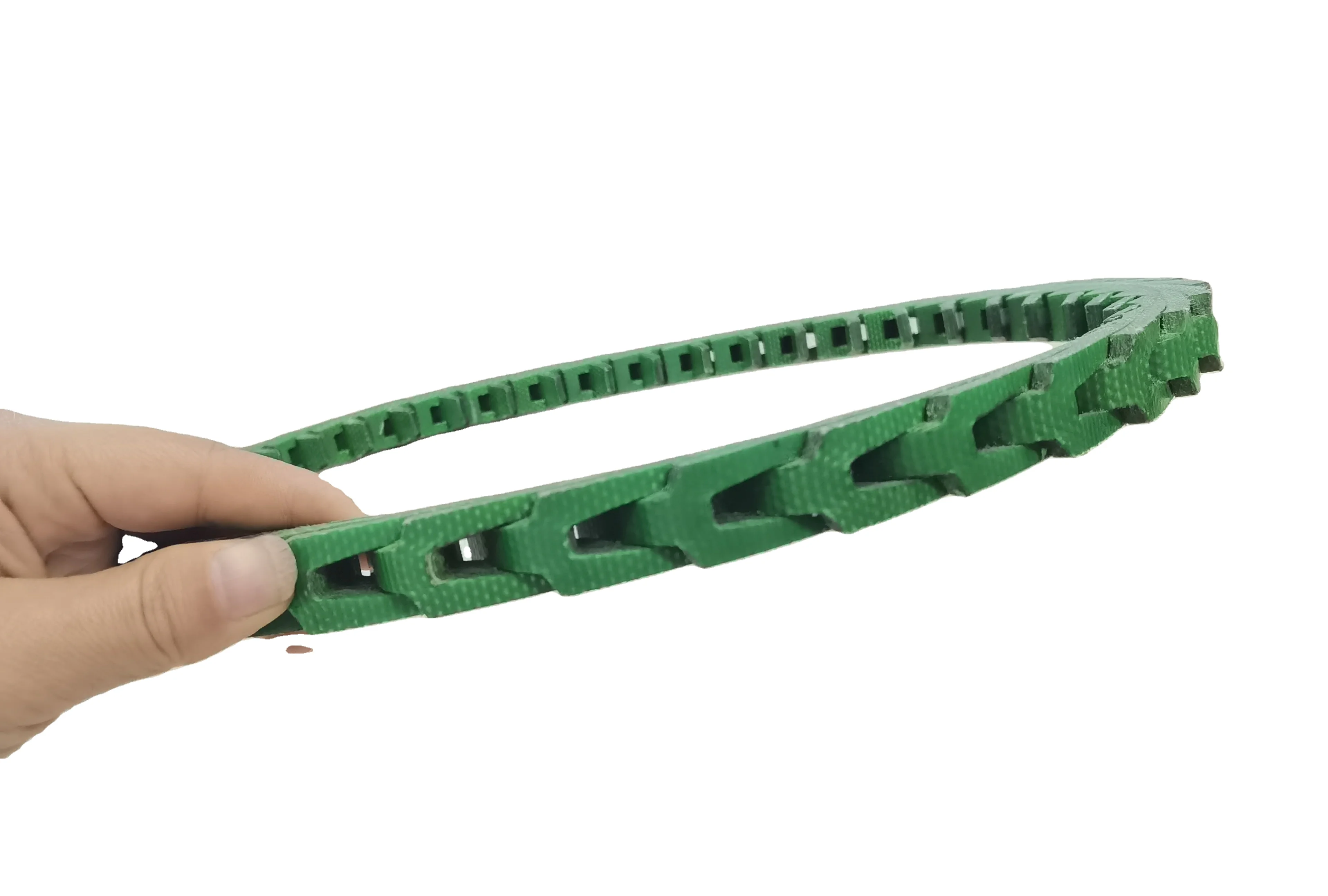 Wholesale Industrial Red Pu Twist Link V Belt