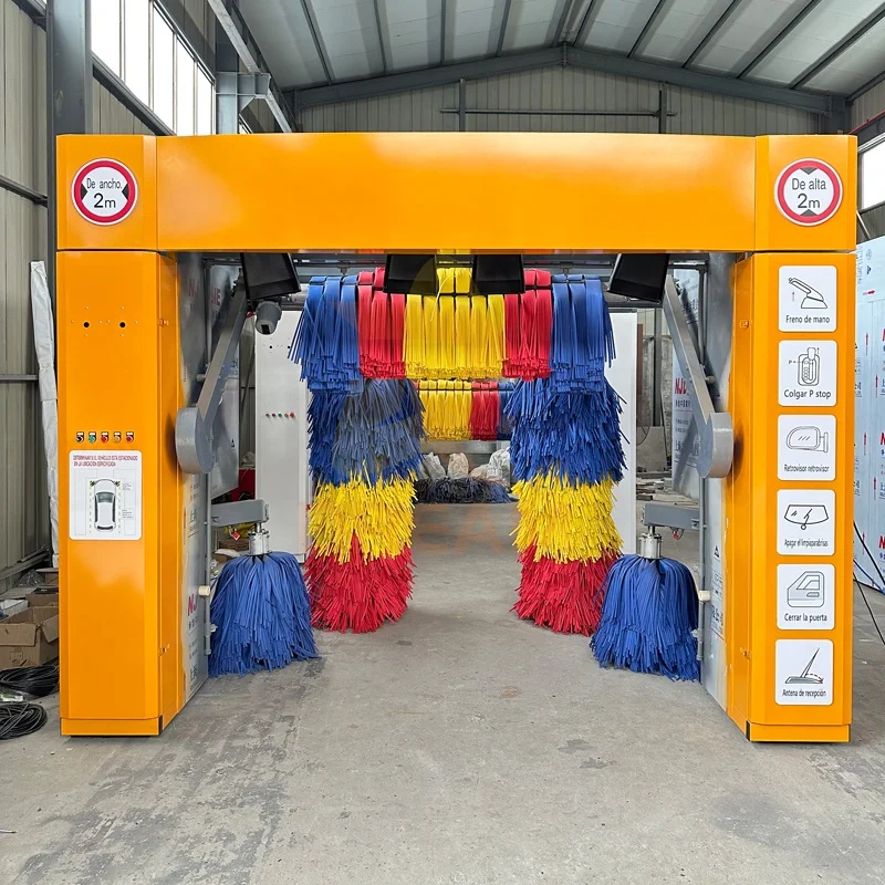 Tunnel car wash machine smart car washing machine