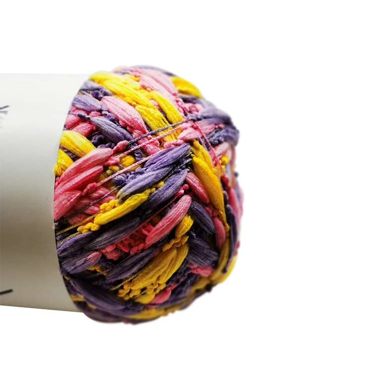 
China Manufacturer Most Popular Dyed Organic Polyster Yarn Crochet Set 