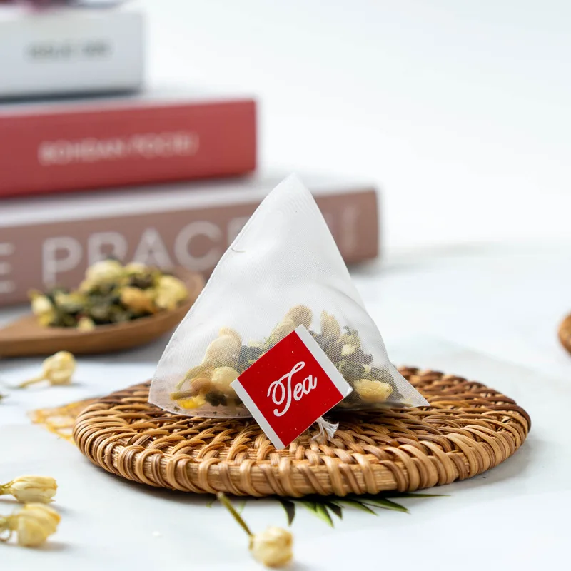 Wholesale China Jasmine Green Tea Triangle Tea Bag Health Scented Tea