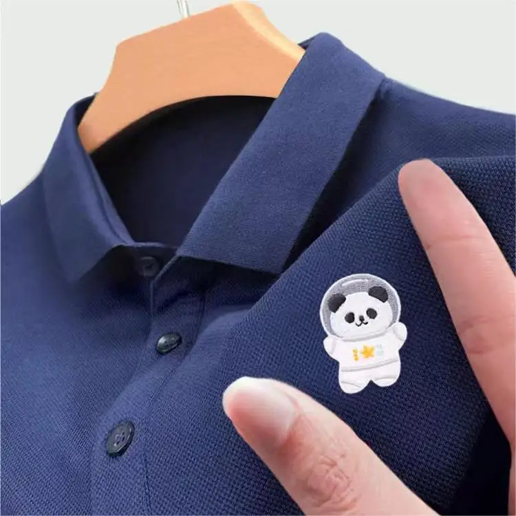 Wholesale OEM custom logo printed embroidered golf polo shirt luxury High quality knitted polo shirt for men