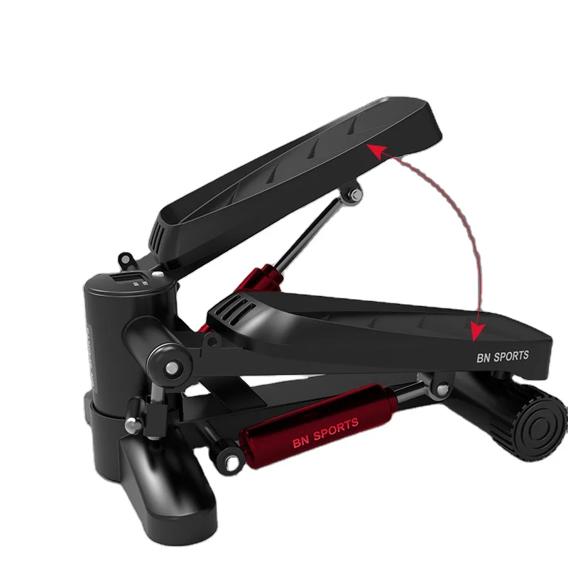 Gym Exercise Step Aerobic Fitness Yoga Stair Elliptical Mini Twist Stepper Nordic Walking Machine With Resistance Bands