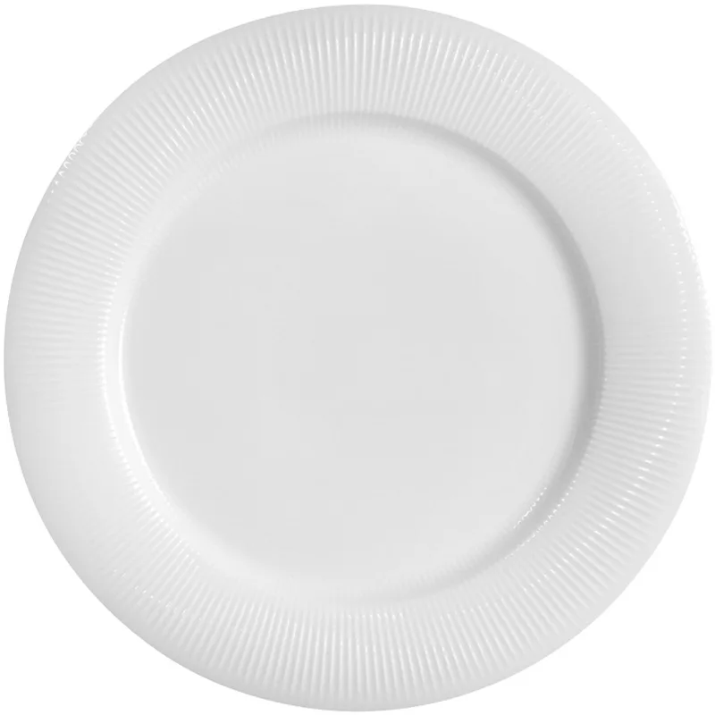 2020 custom modern crockery restaurant dinner plate all size porcelain plates set white ceramic dishes for 5 star hotel