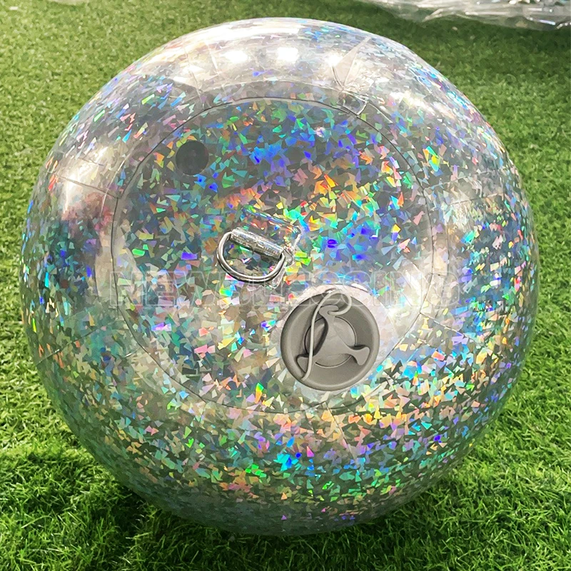 Mirror Ball Inflatable Metallic Spheres Balloons Inflatable Christmas Outside Decor Party Shiny Extra Large Christmas Balls