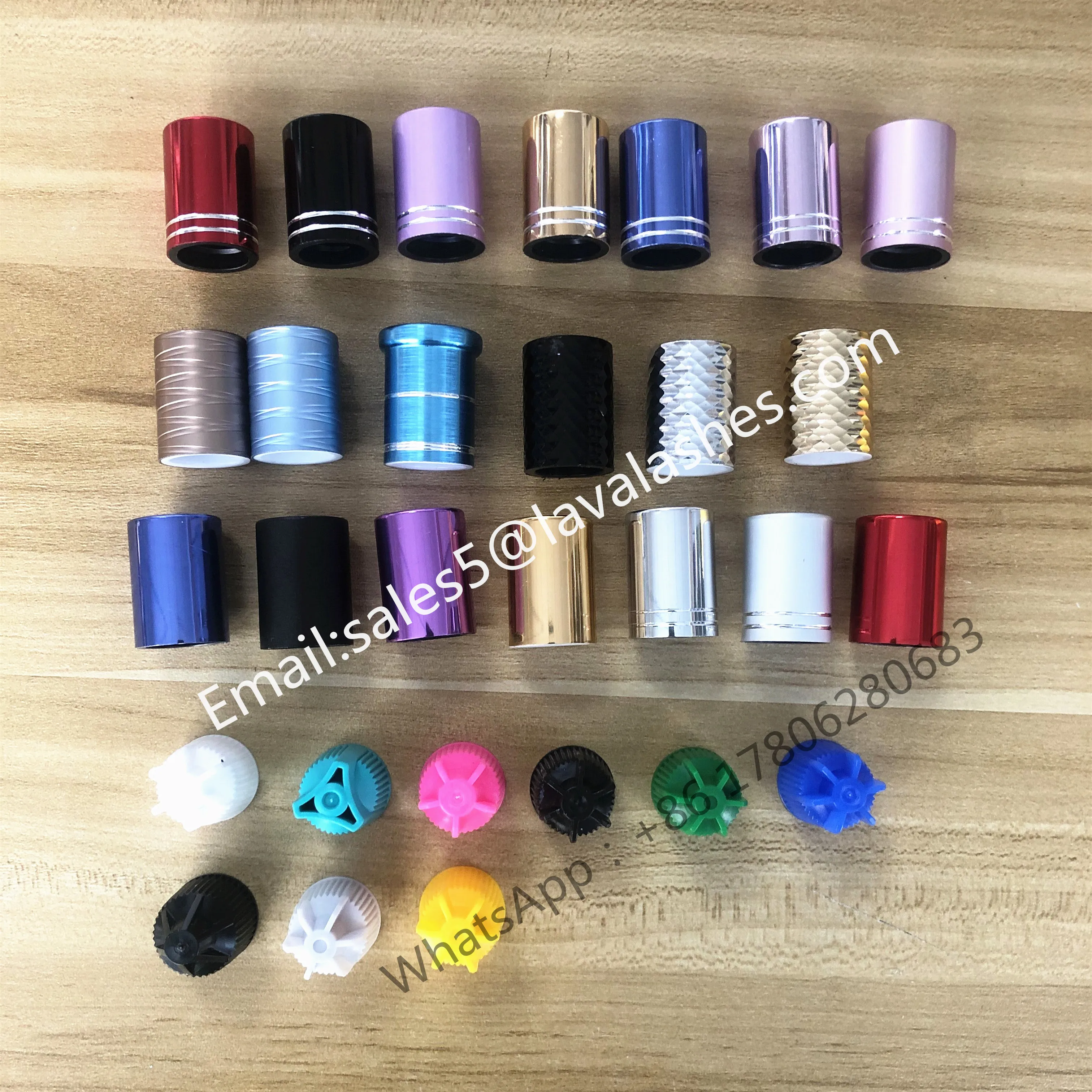 Customized Caps Plastic Caps DIY lash glue Eyelash Extension Glue Bottle