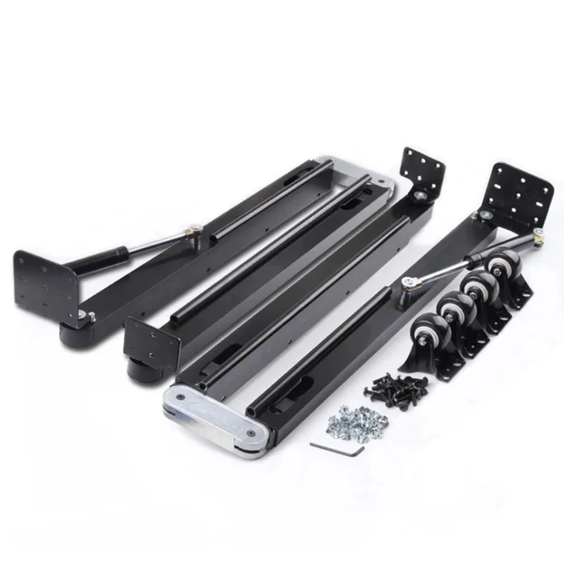 Manufacturer folding invisible table hardware accessories telescopic multi-function dining table functional brace