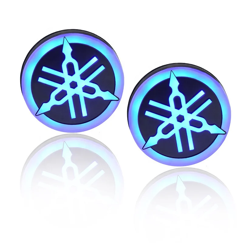 Led logo lamp motorcycle car 12V modified decorative lamp Yama brand lamp