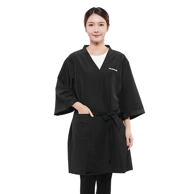 Smarthair Barber Robe for Beauty Salon Gown Barber Shop Salon Station Hair Client Robe