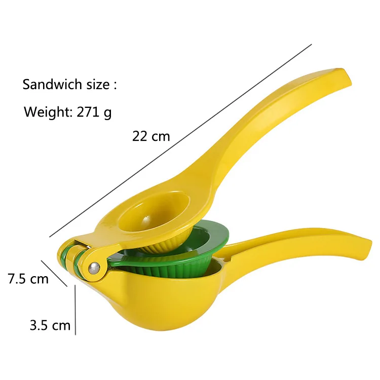 Lemon Squeezer Sturdy Max Extraction Hand Juicer Lemon Squeezer Manual Citrus Juicer Easy Use Lemon Juicer Squeezer