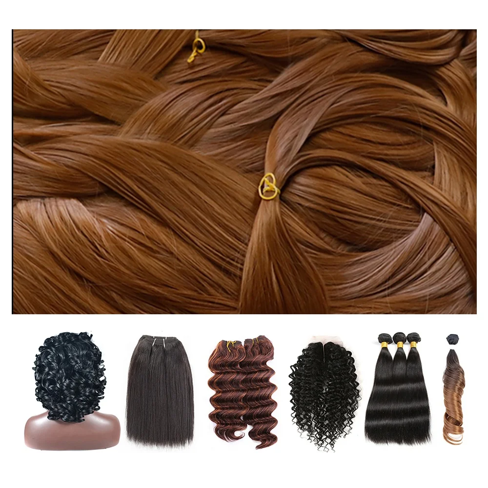 
C3 синтетическое волокно для парика, наращивание волос, прямые волосы, волнистые волосы, волнистые волосы 