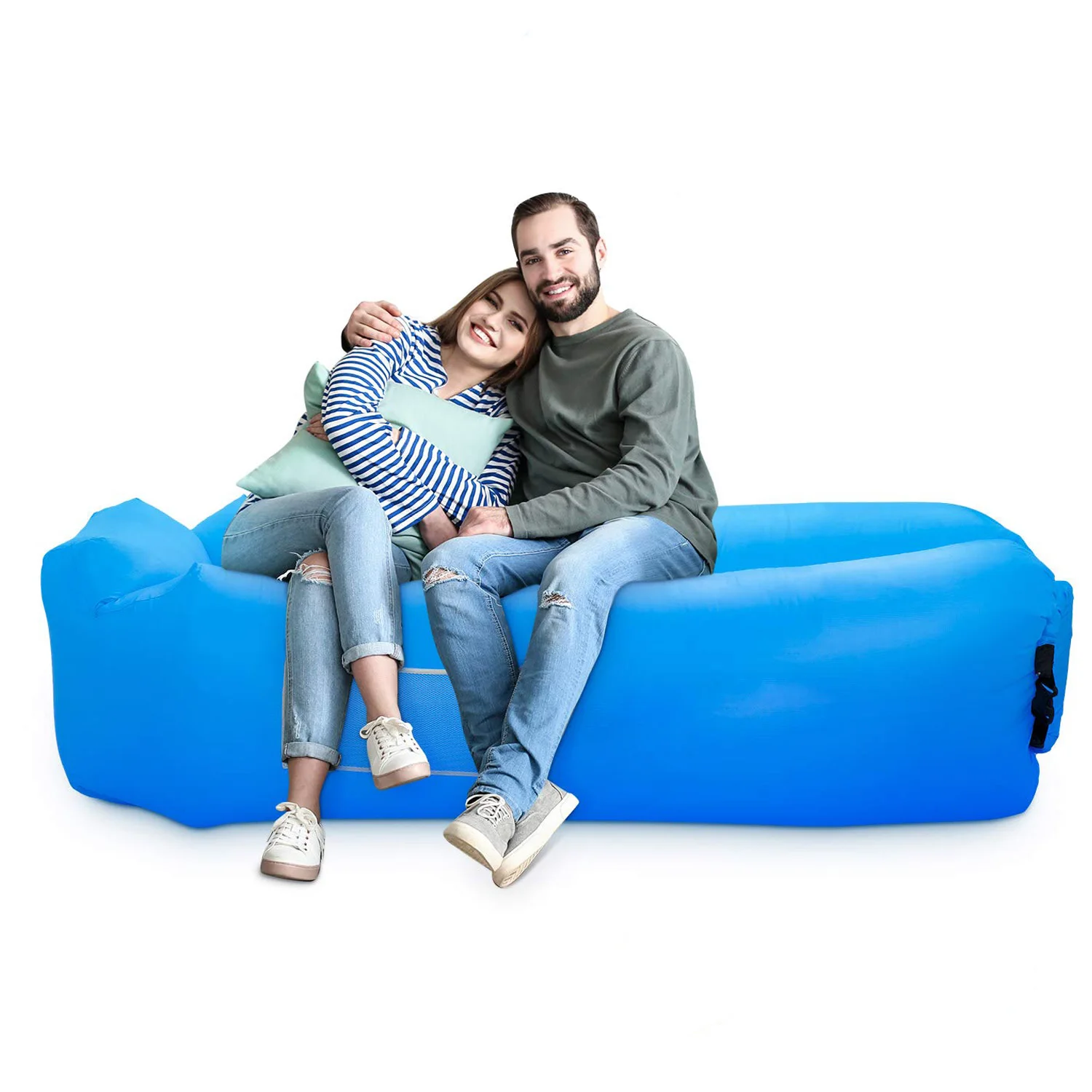 Top Seller Outdoor Camping Inflatable Sleeping Sun Lounge Air Sofa Lounger