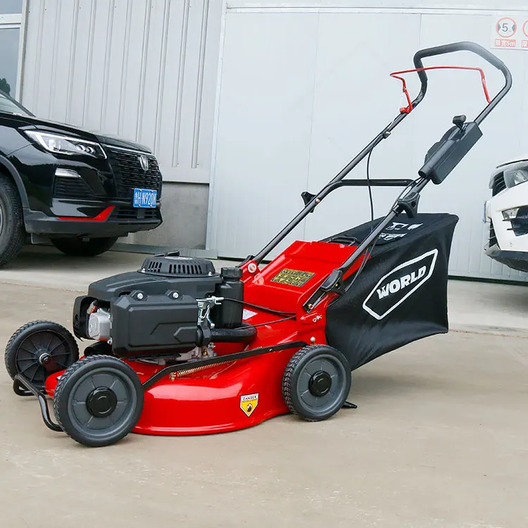 Factory Direct Sale High Quality Small Lawn Mower Cheap Price Four Stroke Robot Lawn Mower Type Garden Lawn Mower Four Wheel