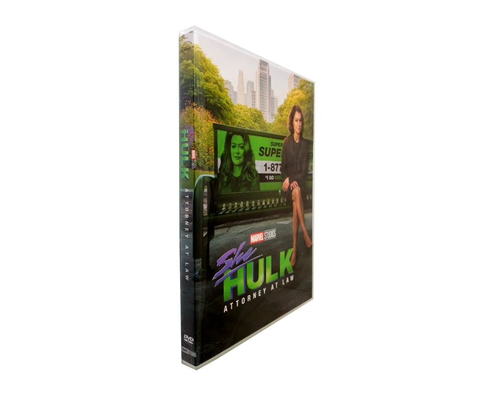 Новейшие DVD-фильмы She Hulk Attorney at Law 3 диска оптовая продажа с завода ТВ-сериал мультяшный CD Blue ray бесплатная доставка