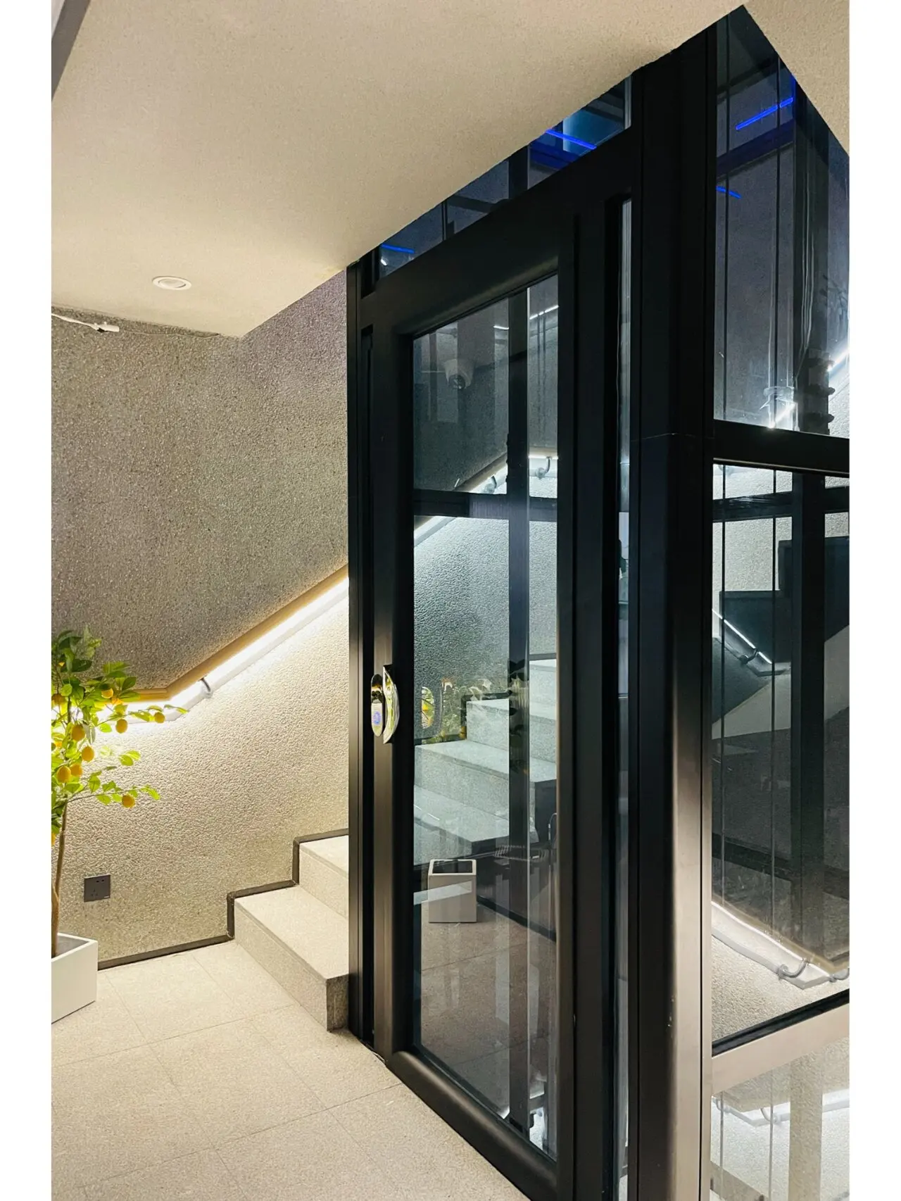 CE ISO approved 2 3 4 floors 2-5 person Home Panoramic Lift Passenger Elevator Shaftless Home Elevator lift