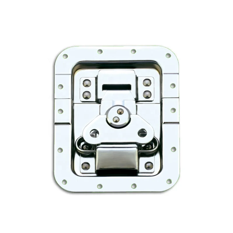 Flight case hardware fitting butterfly latch lock,Flight case recessed butterfly latch,Flight case padlock