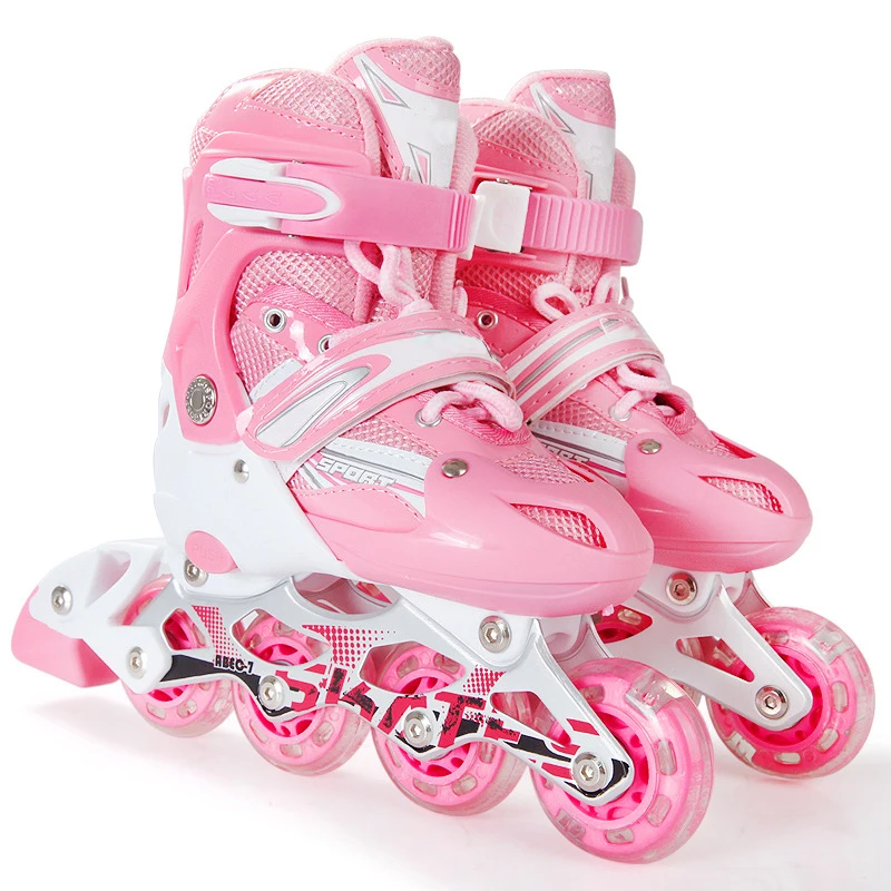 Hot Selling High Quality Rollers For Skating Children Pu 4 Wheels Inline Roller Skate Shoes