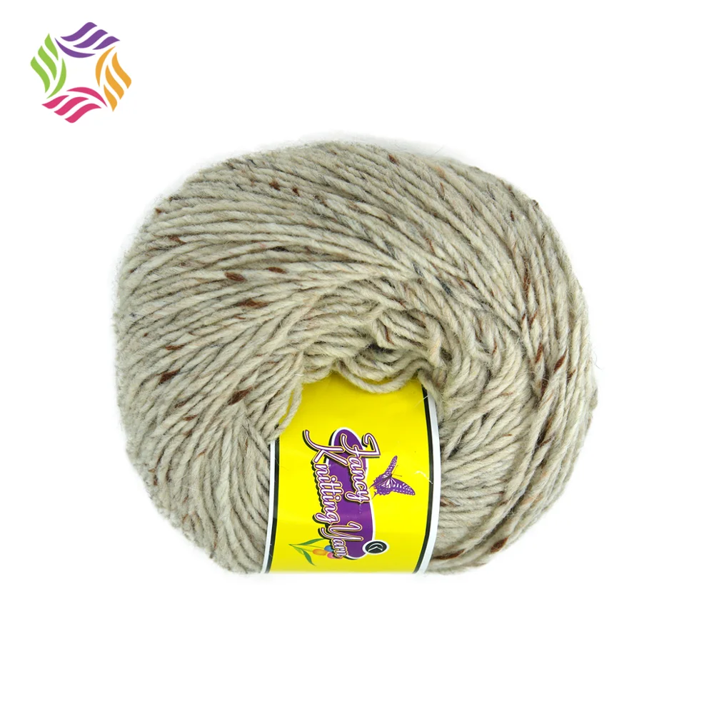 Spun raw silk hanks yarn for weaving