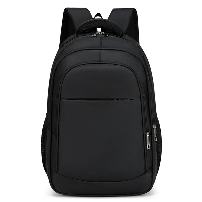 Hot selling outdoor shoulder stylish black durable zipper waterproof travel back pack student school laptop bags backpacks