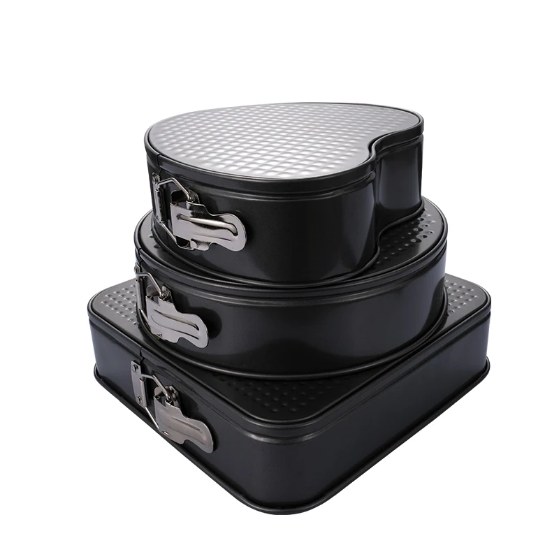 
Customized Carbon Steel Nonstick 3 pieces Bakeware Cake Baking Tools Set for Home 