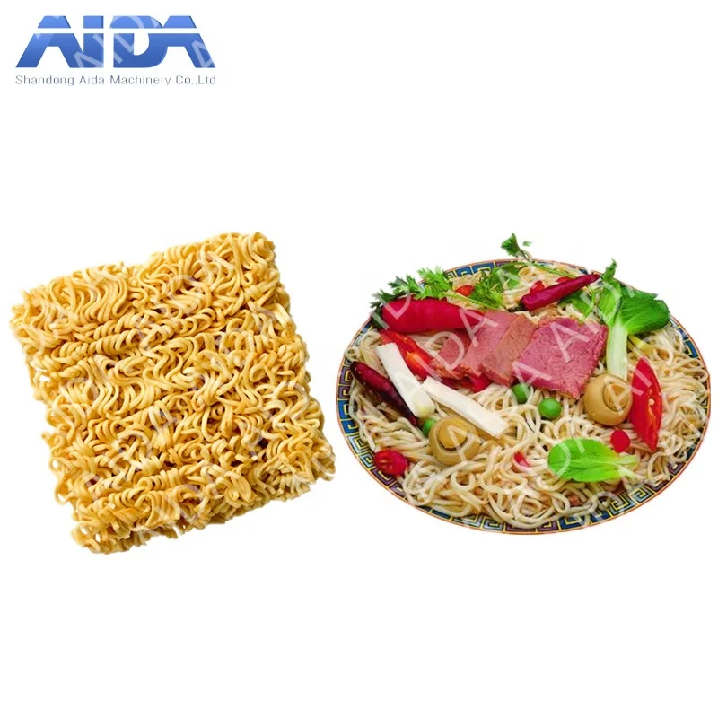 Small Scale Automatic Henan Maker Non Fried Korean Instant Noodles Make Machine Production Line Price