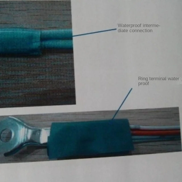 Wrapped with environmentally friendly waterproof sealing tape for automotive wire harnesses