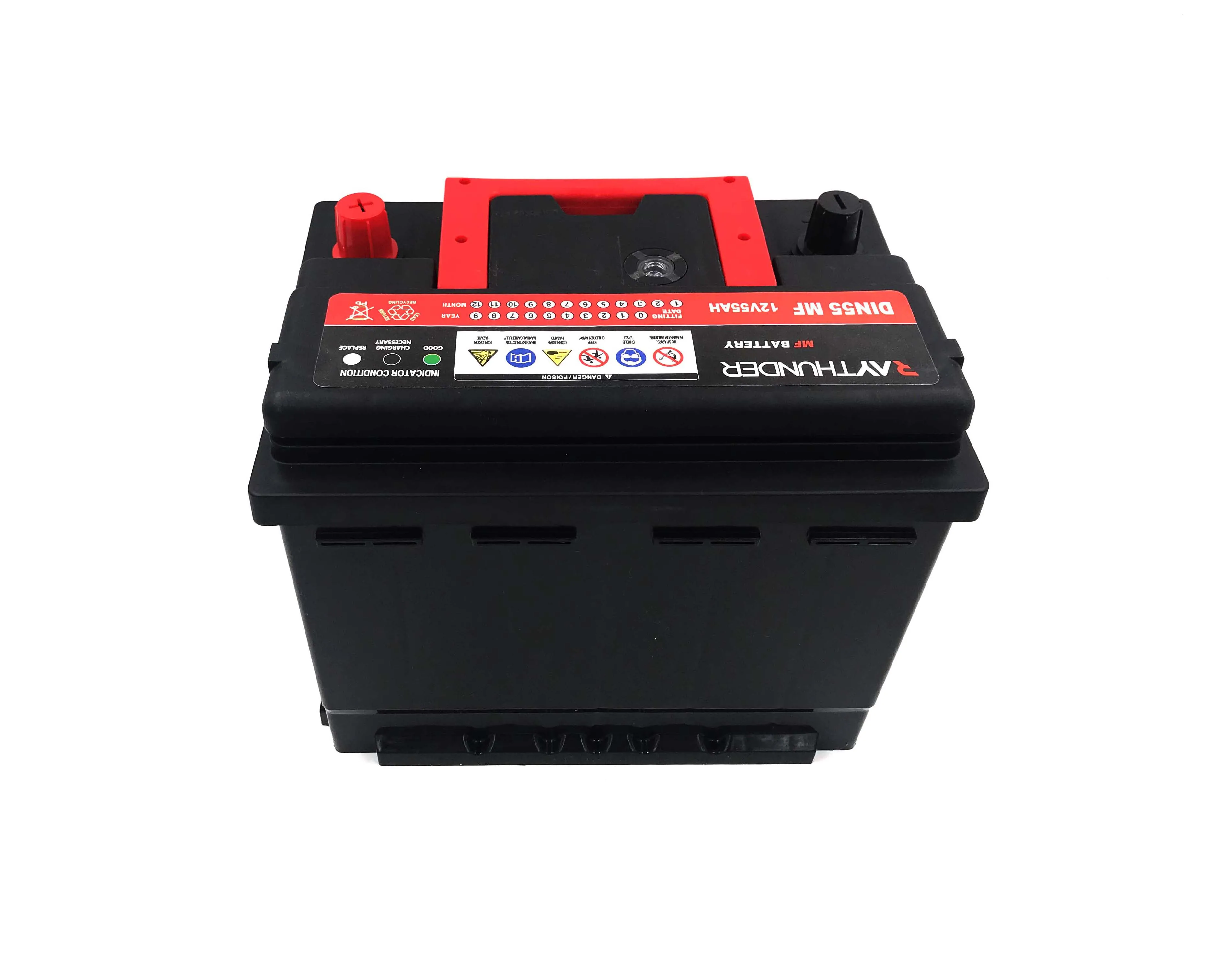12V55AH car battery shopping