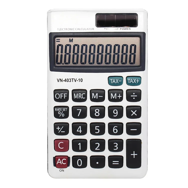 Promotional Office Gift 10 Digits Electronic Pocket Size Calculator