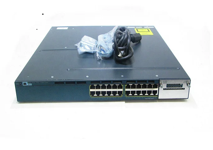 The latest hot selling enterprise switch WS-C3560X-24P-E port POE management three-layer gigabit network switch C3560X ser