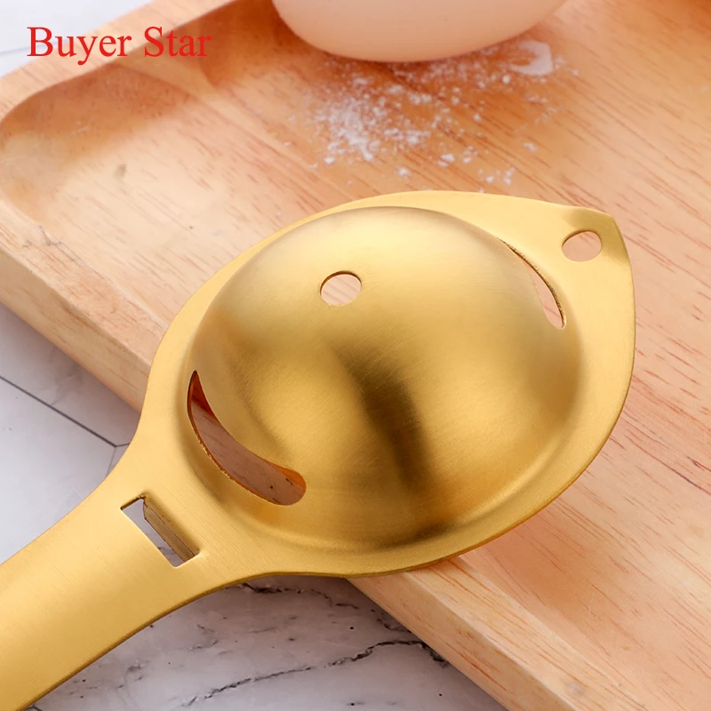 Stainless Steel 304 Colored Egg Yolk Divider Tools Convenient Egg Yolk Separator