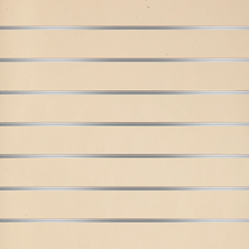 Durable heavy duty MDF slatwall panel for wholesales