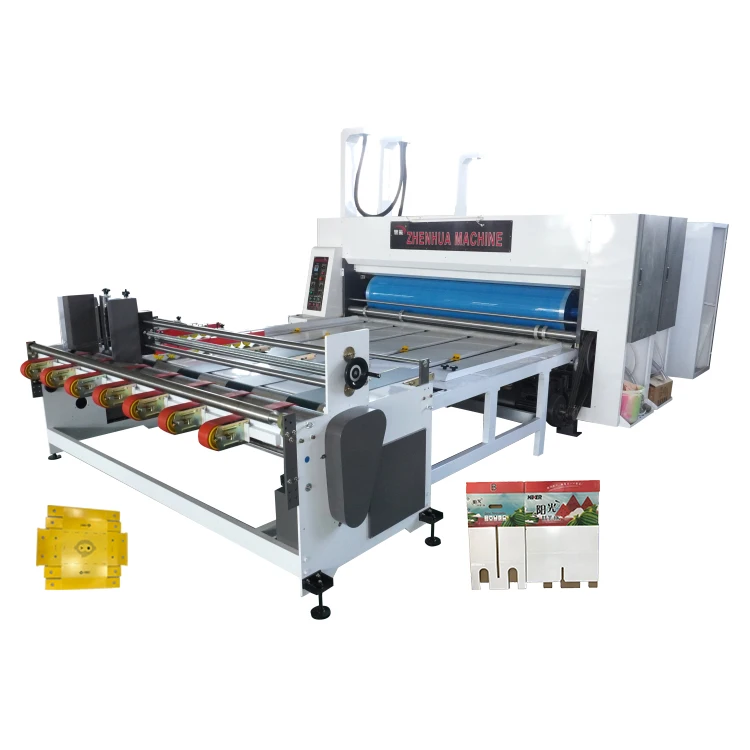 Customization Single Color Flexo Printer Slotter Machine Cardboard Box Printer Machine