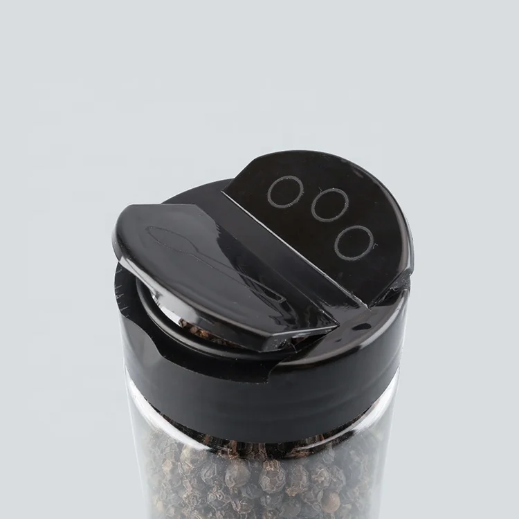 200ml Plastic spice shaker jars with lids