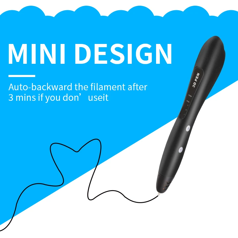 Sundi3D pens  hot sales product low temperature  3d pen pla filament for toys kids