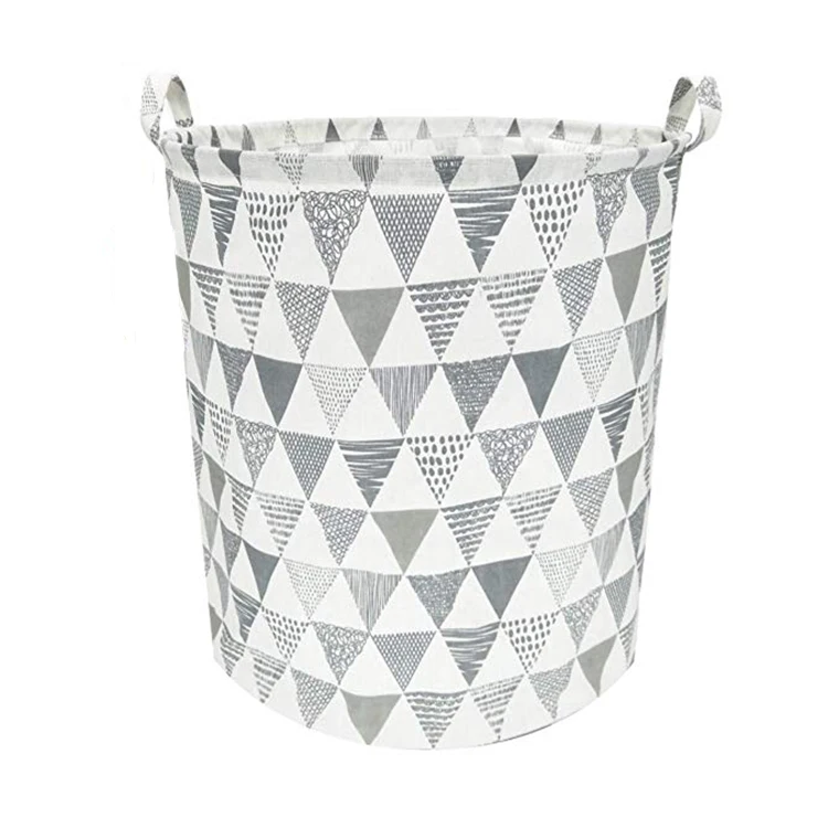 Складная холщовая корзина для белья с принтом цветной Грабер хлопковый складной принимаем индивидуальный логотип всесезонной стирки
