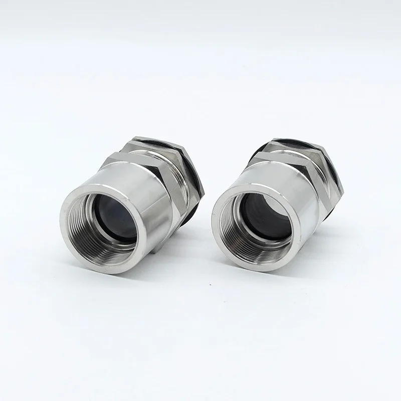 Professional Supply Stainless Steel Waterproof And Explosion-proof Stuffing Steel Pipe Wiring Type Cable Gland