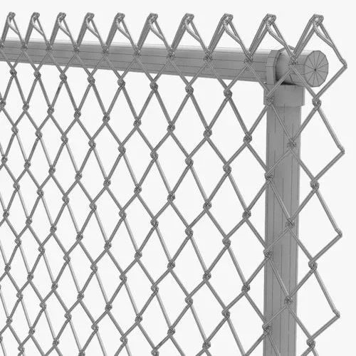 6 ft x 50 ft 9 gauge 3mm wire hot dip galvanized green black pvc coated chain link fence wire mesh cyclone wire mesh