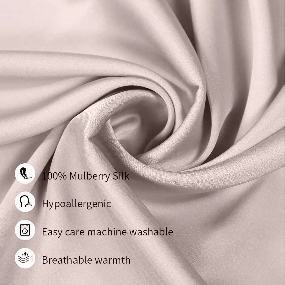 Grade 6A Silk Fabric 100% Pure Mulberry Silk Fabric for Pillowcases,Wedding,Scarf and Costume