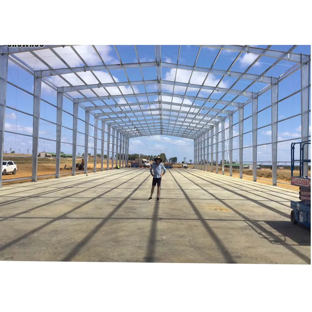 Big industrial steel structure warehouse building prefabricated shed