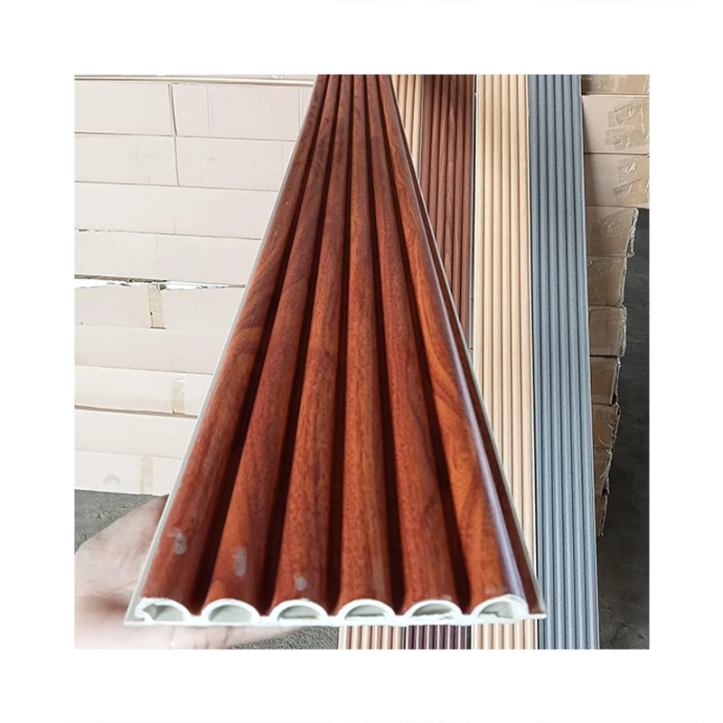 Wood Substitute Wholesale Hot Selling Composite Panel Cladding Laminated WPC Wall Panels