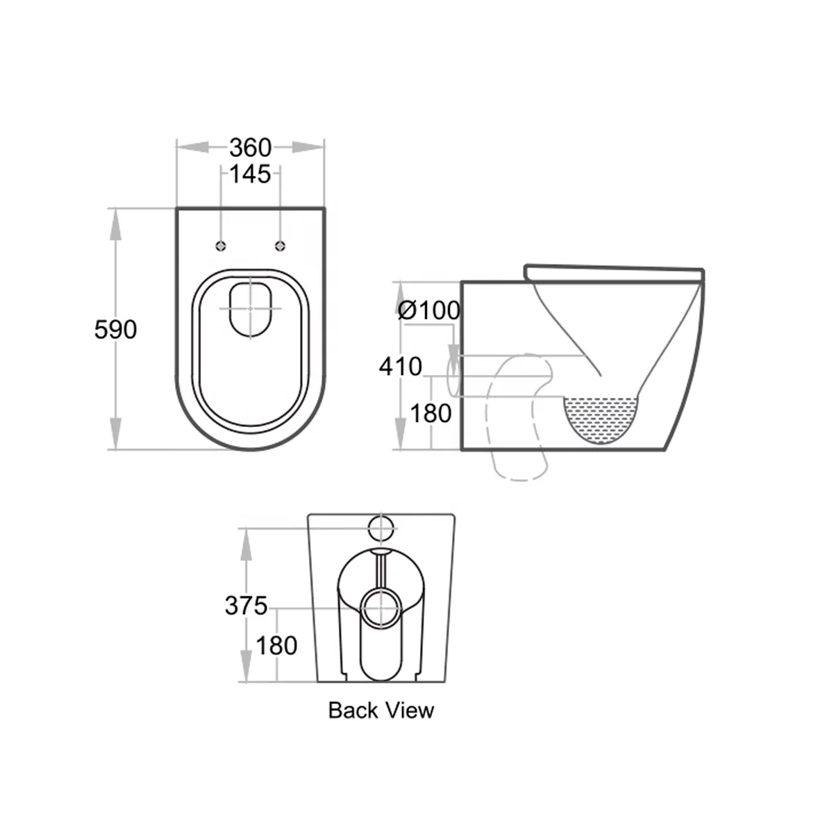 
Chinese bathroom ceramic black sanitary ware wc piss two piece Chinese Toilet Bowl Price 