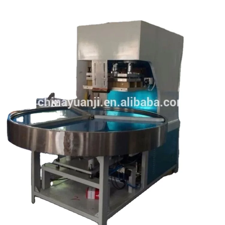 Automatic rotation type high-frequency fusing machine