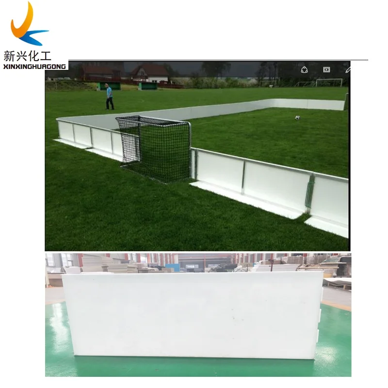 Floorball rinks ; Floorball Rink with dimension of 40m x 20m ice rink floorball board