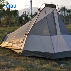 Hot-selling Btax00104 Double Layers Waterproof Customized Tent with Anti-mosquito Net Design Tent for Camping