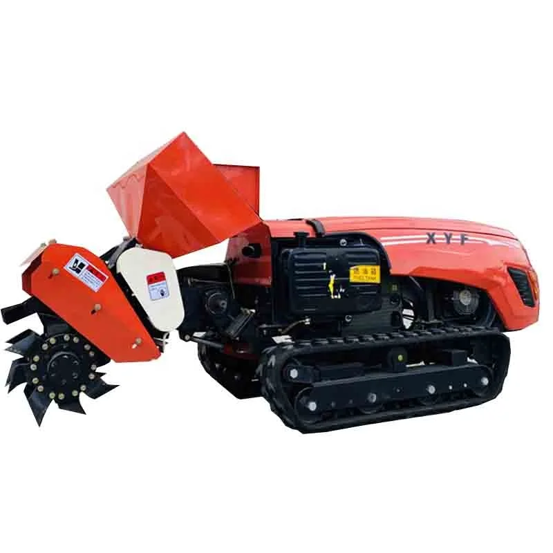 Hot sale remote control mini cultivator power tiller agriculture garden tractor tillers for orchard