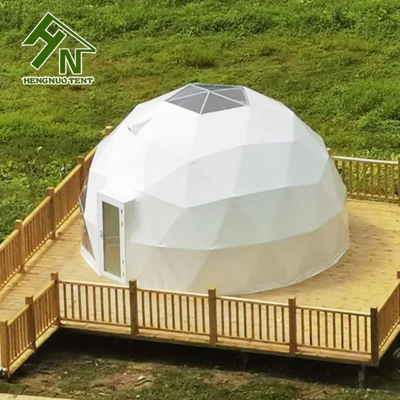  Тайланд 6 м прозрачная Звукоизоляционная геодезическая купольная палатка для