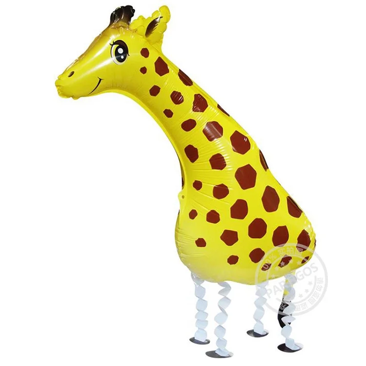 Hot Sale Walking Animal Foil Balloons Cartoon Walking Dog Balloons Kids Toys Baby Birthday Decoration