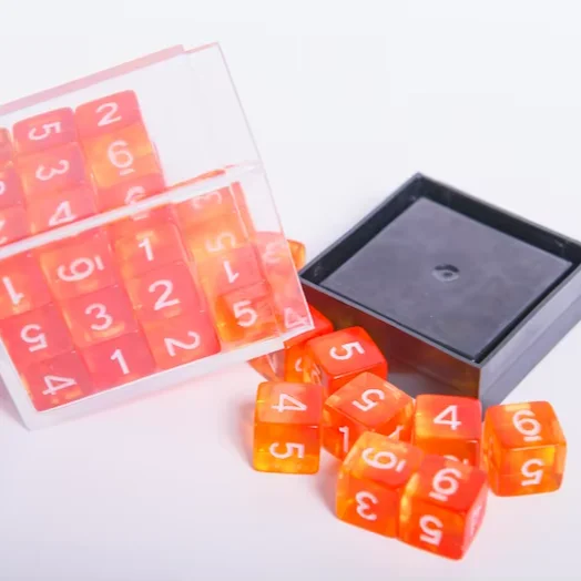 Набор из 12 боковых кубков Прямая поставка набор редких красных 7 шт. мини-РПГ-кости